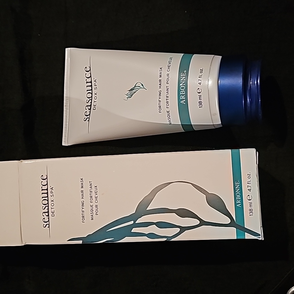 Arbonne Seasource Detox Spa Fortifying Hair Mask New, unused